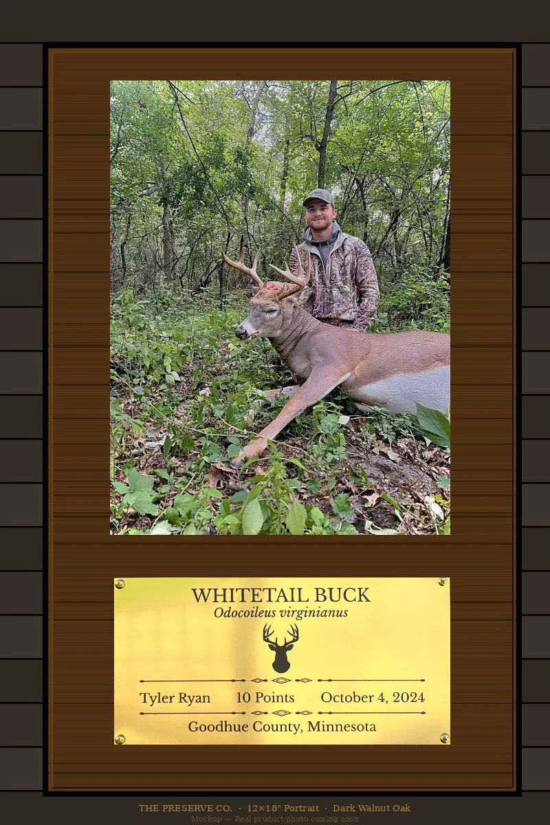 Trophy Plaque - Portrait